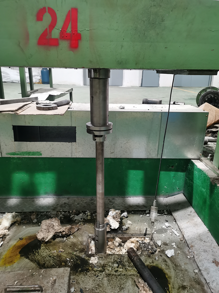 計量(liàng)泵安裝現(xiàn)場